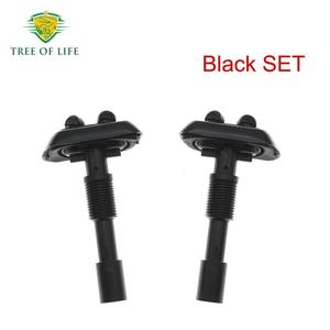 Buses de lave-phares BMW 61678370559 61678370560 Gauche Droite Pare-chocs Avant Plastique Noir Pour E38 Série 7 - Product Image 3