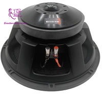 Subwoofer professionnel Zhaoben Audio 15PD100-8, haut-parleur de 15 pouces, 2000W 8 ohms, unité de haut-parleur haute puissance pour extérieur, accessoires pour haut-parleurs