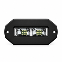 Projecteur de travail LED HSSH 4 pouces 40W ultra-plat à montage encastré, éclairage de scène ultra-large pour camion, SUV, VTT, UTV