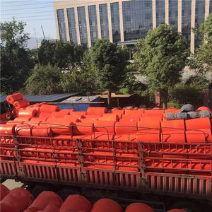 EPSフォーム充填円筒フロートビーチセキュリティ障壁フローティング封じ込めブーム用海洋用品 - Product Image 5