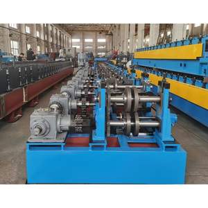 1,0mm-3,5mm Breite aus verzinktem Stahl Einstellbare Cee U Zee-Profilform Austauschbare Pfetten-Metallrahmen-Rollen form maschine - Product Image 5