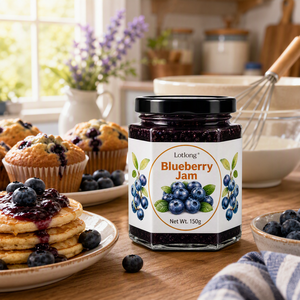 Lotlong Factory Direct Supply Cost Effective Food Safe Blueberry Jam for Wholesale Milk Tea Shop Beverage Ingredients