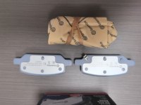 Neue OE Hintere Bremsbeläge 800824400B für Tesla Model 3, Model S, Model X 2017-2025, Metallarm Ersatz für 335mm Bremsscheiben