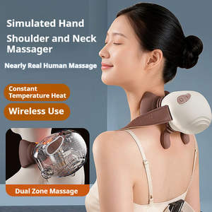 Masajeador Chal de Masaje Shiatsu Eléctrico para Cuello y Hombros de Venta Directa de Fábrica, Masajeador de Espalda, Cuello y Hombros de Alta Calidad - Product Image 3