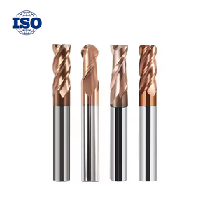 เครื่องกัดปลายทรงสี่เหลี่ยมขนาด<span class=keywords><strong>4</strong></span>มม. HRC 55 <span class=keywords><strong>4</strong></span>ขลุ่ยสำหรับดอกกัดงานโลหะเครื่องมือกัด <span class=keywords><strong>CNC</strong></span> - Product Image 1