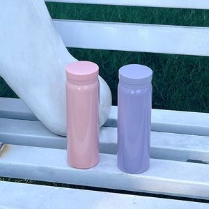 Mini Pocket Size 200ml 300ml Stainless Steel <b>Insulated</b> Cup Slim Lightweight Portable Vacuum Tumbler Aesthetic Drinking <b>Mug</b> - Product Image 3
