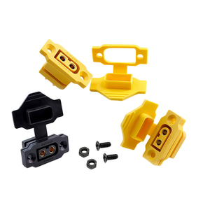 Juego de conectores de bloqueo XT60E-F hembra y XT60H para sistemas de alimentación RC - Interfaz segura para batería, motor y ESC - Product Image 1