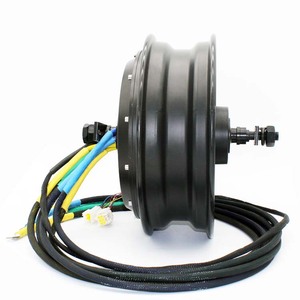 Motor de buje BLDC de alta potencia ZX de 12 pulgadas, 72V, 3000-15000W, resistente al agua, para motocicleta y scooter, YM 12 pulgadas ZX de alta potencia 3000-15000W - Product Image 3