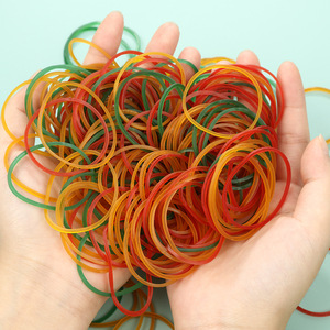 Elastici in Gomma Naturale Chuangxian FSC, Resistenti e Industriali, Gialli, per Legare Denaro - Product Image 1