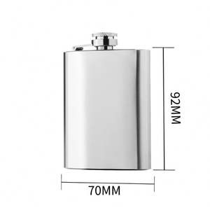 Custom Logo Stainless Steel Hip Flasks LED Temperature Cover Keep Drinks Hot/Cold 1-18oz Capacity Portable for Outdoor Travel - Product Image 1