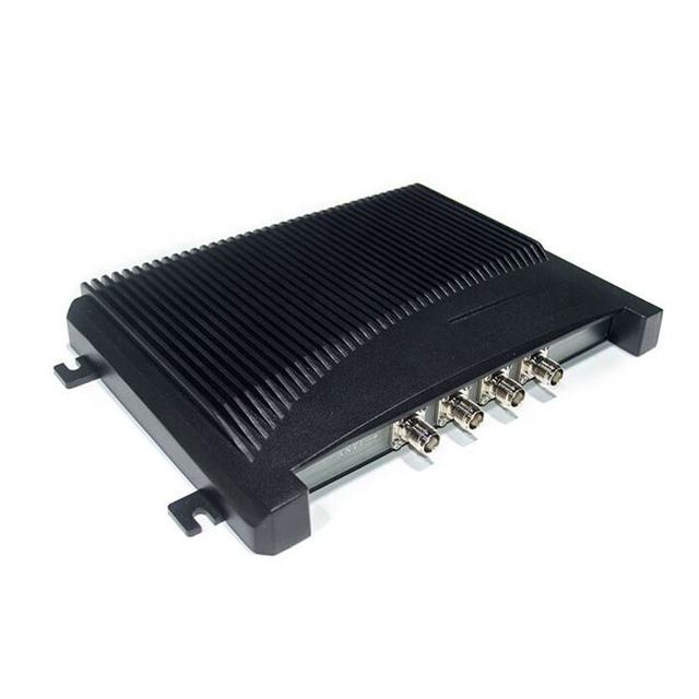 Dual-CPU Architecture Design 4-Channel UHF RFID Reader Long Range 1-8m Warehouse Management Fixed Reader EPC Global UHF Class 1