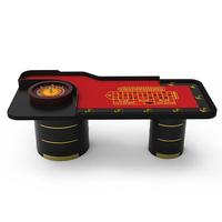 Tapis de table de roulette personnalisé YH avec pieds ronds en bois massif