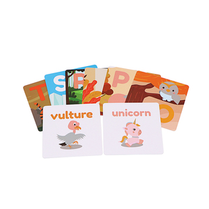 Tarjetas cognitivas de impresión personalizada, tarjetas Flash educativas para niños, con impresión personalizada, bilingüe, inglés, <span class=keywords><strong>español</strong></span>, francés - Product Image 3