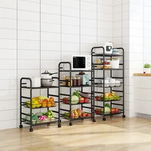 Multicapa desmontable cocina Rack de almacenamiento para vegetales o frutas estante horno soporte