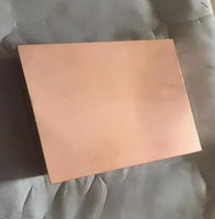 Plaque de cuivre rouge du lancement dur électrolytique C11000 d'ETP pour la fabrication électrique et industrielle