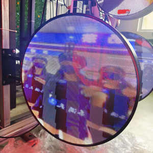 قطر 50 أو الإعلان في الهواء الطلق ديكور المنزل ساعة الحائط الرقمية كبيرة شاشة حديثة متجر عرض الشعار - Product Image 2