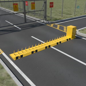 Barrera Hidráulica con Púas para Neumáticos, Control Remoto SST, Resistente al Agua, Bloqueo de Carreteras para Intrusos - Product Image 3