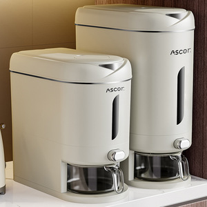 Ascor Rice <b>Storage</b> Container 10L Sealed Insect Proof <b>Kitchen</b> Use - Product Image 5