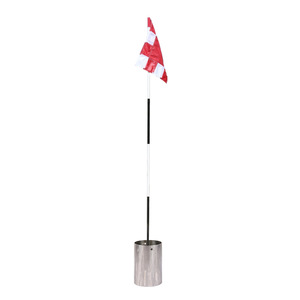 Bandera de <span class=keywords><strong>golf</strong></span> de 7.57 pies para el <span class=keywords><strong>PGA</strong></span> Tour, juego de bandera de <span class=keywords><strong>golf</strong></span> con copa de acero inoxidable para práctica y competición en el green de <span class=keywords><strong>golf</strong></span>. - Product Image 1