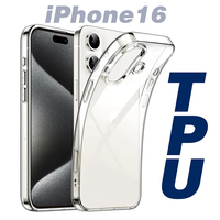 Coque en silicone transparente antichoc pour iPhone 16promax 15 14 13 12 11 Pro Xs Max Mini XR X 7 8 6s Plus