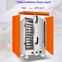QDMECH usine approvisionnement industriel vapeur armoire légumes Siopao riz vapeur acier inoxydable vapeur cuiseur à riz Machine