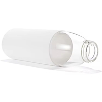 Nouvelle bouteille d'eau en verre réutilisable écologique pour le sport en plein air avec manchon de protection en silicone et couvercle en bambou