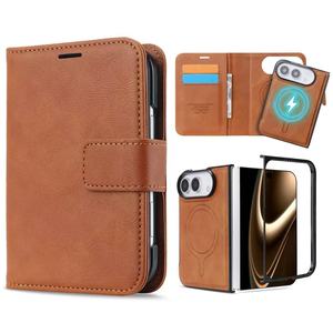 เคสสำหรับไอโฟน ดูโอฝาครอบโทรศัพท์แบบพับได้กันกระแทกเคสแม่เหล็กใสสำหรับแอปเปิ้ล เฟิร์ส โฟลด์ ไอโฟน ดูโอ - Product Image 1