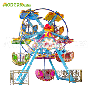 Fairground Rides Mini Ferris Wheel Funfair Attraction Kids Amusement Park Equipment - Product Image 1