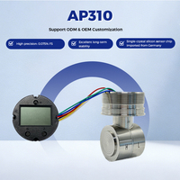 Capteur JZSensor -100Kpa-0-10Mpa compact en silicium monocristallin avec écran LCD pour la détection de pression hydraulique et pneumatique industrielle
