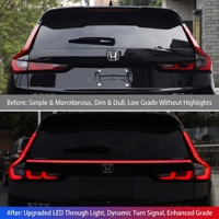 CREULI Nuevas Luces Traseras LED Secuenciales Dinámicas de Alta Calidad para CRV 2023, Plug and Play, 12V, 6000 lm, 6000K, 1 Año de Garantía