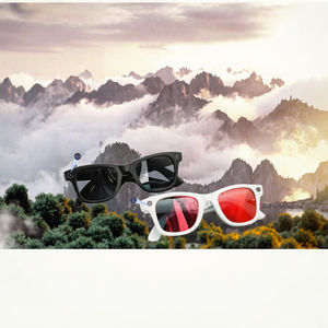 2025 Sanvnet GS4 Max 4K Smart Glasses 8MP Camera Dual Lenses IP65 Waterproof Voice Control Metal <b>Frame</b> AI Assistant Music Player - Product Image 2