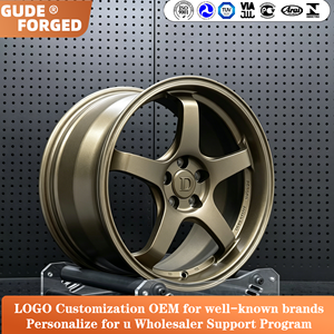 Rines Forjados <span class=keywords><strong>TE37</strong></span> GUDE JDM de 15-22 Pulgadas 7-12J Multi PCD, Ajuste Personalizado 4x100 4x114.3 5x100 5x108 5x112 5x14.3 5x120 5x130 - Product Image 5