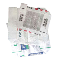 Sac en papier tissé à valve imprimé sur mesure, fourni par l'usine, pour l'emballage de poudre de PVC et de matériaux de construction