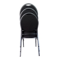 Housse de chaise de banquet en spandex de haute qualité, durable et à prix abordable, pour chaises de banquet empilables en acier, en provenance de Chine.