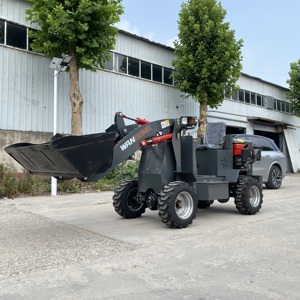 Nhỏ 4x4 mini loader với Core thành phần động cơ cho trang trại hộ gia đình trang trại Phân Scratch rác nhà máy và các trang web - Product Image 1