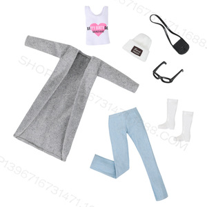 Nouvelle poupée <span class=keywords><strong>Bobby</strong></span> de 30 cm pour le commerce extérieur, mini jouet tendance, série Anchor, <span class=keywords><strong>manteau</strong></span> coupe-vent, jouet en silicone souple pour bébé, pour les filles qui jouent - Product Image 3