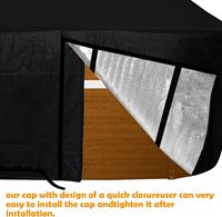 Couverture gonflable 5 couches pour spa, résistante à l'usure, facile à installer, pour articles ménagers – Vente en gros