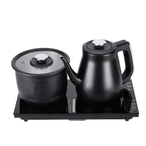 Bouilloire électrique en acier inoxydable, contrôle intelligent des petits appareils ménagers, bouilloire à thé électrique