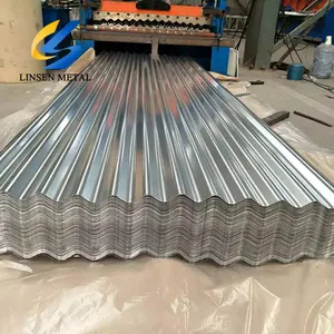 Metal Building Material Bgw 34 Corrugated Prepainted Color Roof Tiles Price Gi Sheet Steel Roofing