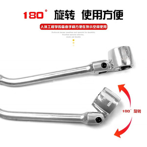 Oxygen Sensor Sleeve Removal Wrench 22mm Chrome Vanadium Steel Auto Repair Tool - Product Image 3