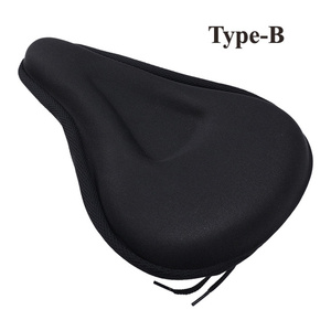 YOUME – sièges de vtt en GEL de Silicone éponge de vélo 3D souple, housse de selle de vélo, coussinet de coussin imperméable, sièges de vélo universels - Product Image 3