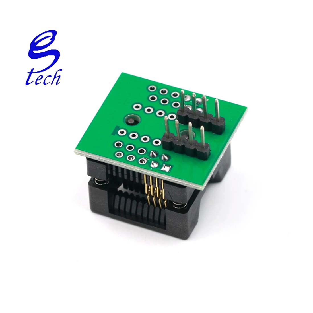 SOIC8 SOP8 для DIP8 EZ программист разъем адаптера преобразователя постоянного тока с 150mil OTS-16-03