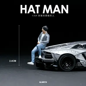 Kivcmds Miniatur harz Figur Modell Action figur Miniatur puppe Geeignet für Miniatur szenen - Product Image 2