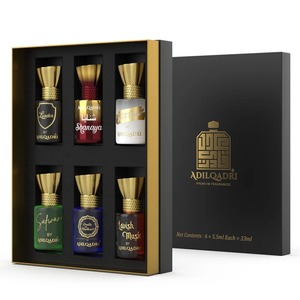 Set de Regalo de Perfumes Attar de Lujo Surtidos (6 × 5.5 ml) Disponible para Exportación desde India - Product Image 1