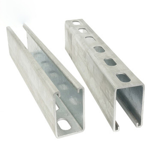 Galvanized Steel U-Beam C-Channel for Earthquake Support Solar Mounting System <b>Bracket</b> - Product Image 1
