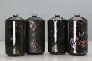 Flacon de parfum OEM de dernière conception 50 ml 30 verre dépoli 20ml rond Gentleman haut de gamme noir Mens 100ml flacon de parfum - Product Image 2