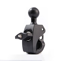 SLKE Collier de serrage rapide industriel à rotule de 1 pouce pour ordinateur, fixation de moto, pince robuste à dégagement rapide
