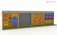 Toboggan en bois résistant aux intempéries pour enfants de 3 à 8 ans, équipé de quincaillerie en acier inoxydable, équipement de terrain de jeu extérieur 10