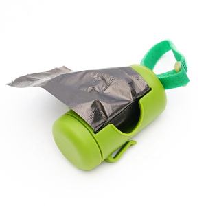 OEM & ODM Vente en gros Distributeur de sacs à déjections pour animaux de compagnie réutilisables pour chats et chiens avec 1 rouleau de sacs à déjections pour chiens 15 sacs pour les promenades en plein air - Product Image 3