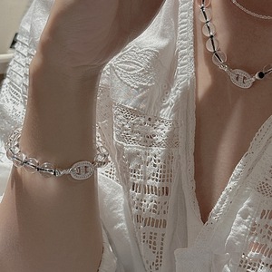 Collar de Plata de Ley S925 con Diseño de Gota de Agua y Circonita, Cadena para Clavícula, Estilo Fresco, Dulce y Espiritual - Product Image 4